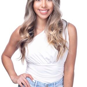 Express one-shoulder bodysuit